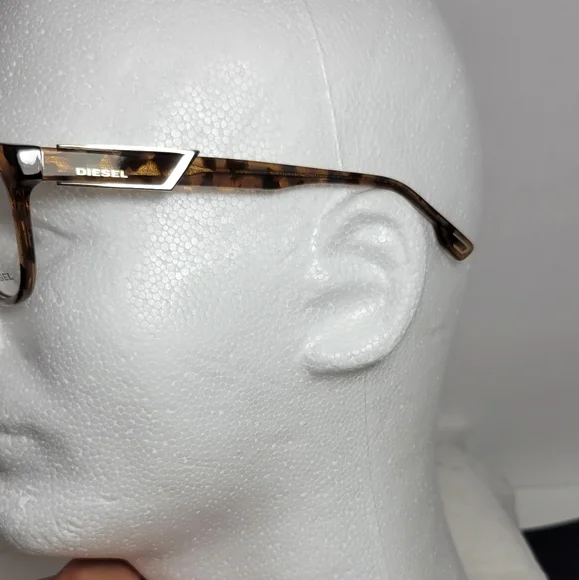 Diesel DL 5112 Brown Round Plastic Eyeglasses Frame 52-16-145 NWT - Picture 7 of 14